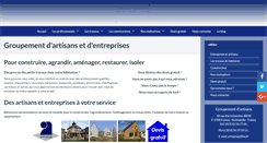 Desktop Screenshot of groupement-entreprises.com